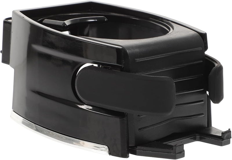 Black Car Phone Holder Cup Holder Mount with Air Vent Clip and Navigation Stand - Image 1
