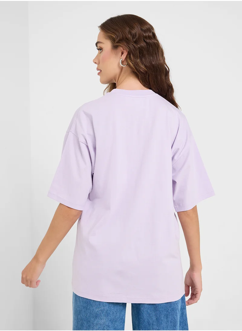 Ginger Oversize Graphic T-Shirt