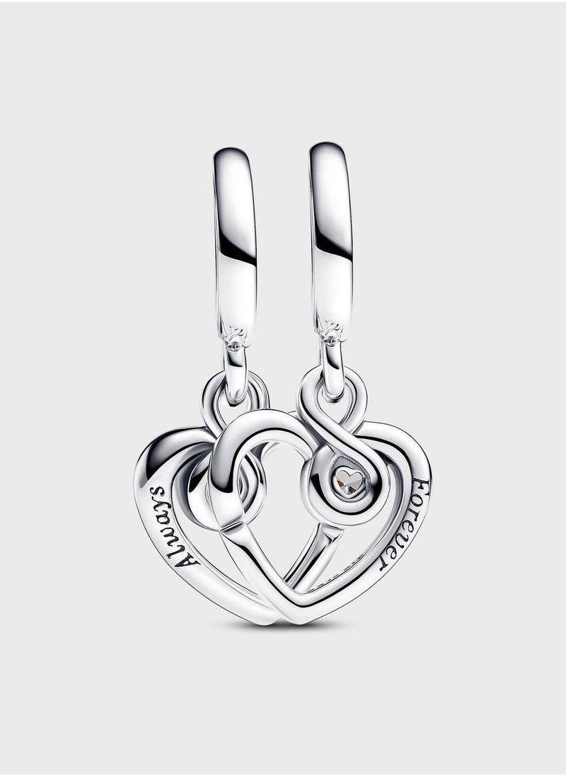 PANDORA Forever & Always Splittable Dangle Charm  - Image 2