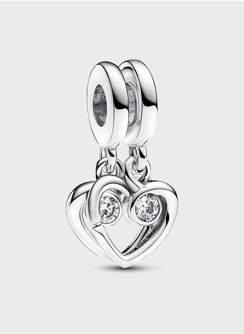 PANDORA Forever & Always Splittable Dangle Charm  - Image 1