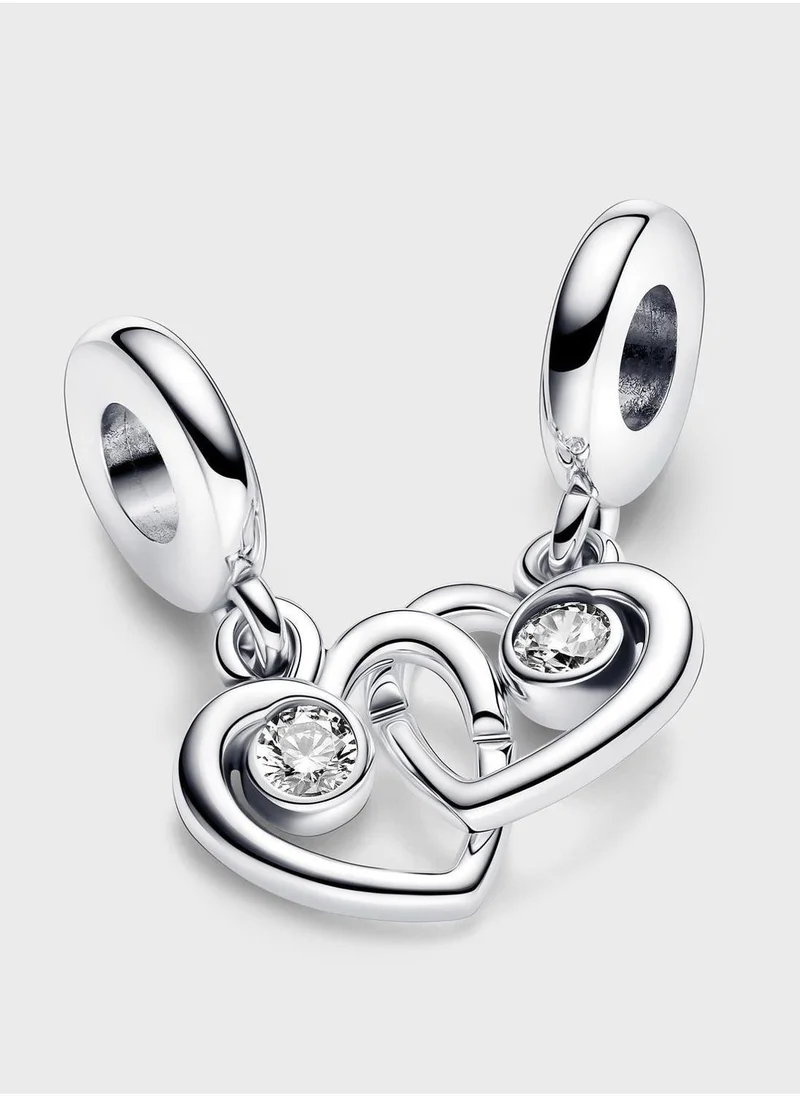PANDORA Forever & Always Splittable Dangle Charm