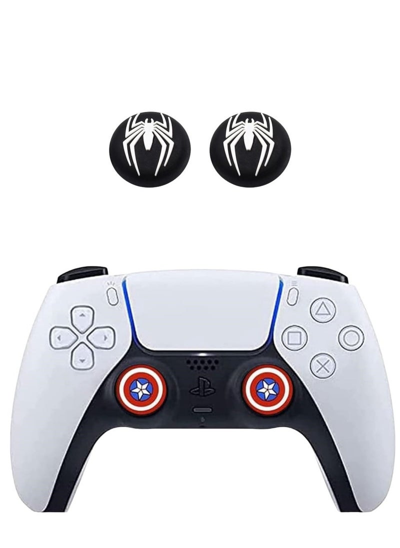 2-Piece Galaxy Thumb Grip Set For PS4/PS5 Controllers - Image 1