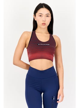 TOMMY SPORT Women Brand Logo Non Padded Sports Bra, Multicolor  - Image 1