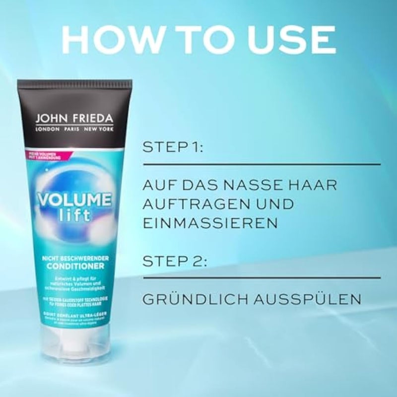 John Frieda Volume Lift Shampoo for Fine Hair, 250 ml - Image 5