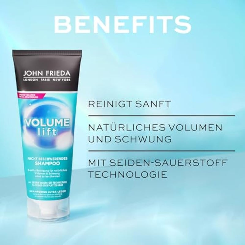 John Frieda Volume Lift Shampoo for Fine Hair, 250 ml - Image 4