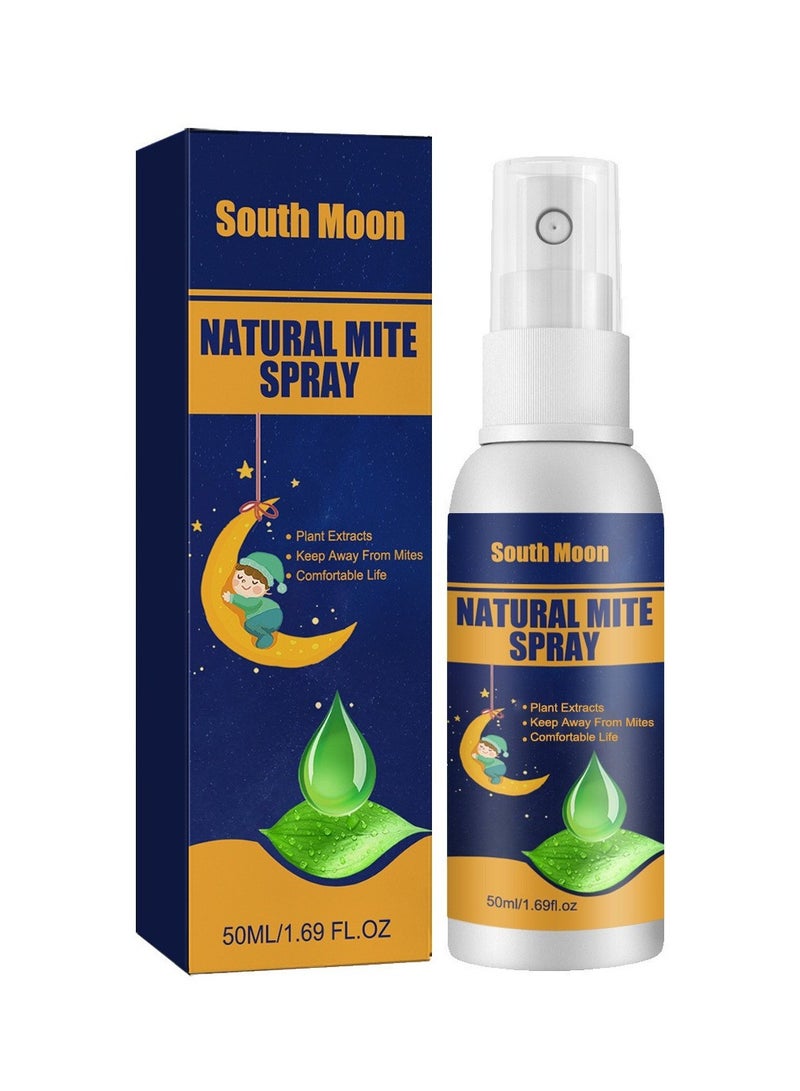 ساوث مون بخاخ شبكي لإزالة العث من ساوث مون، بخاخ لإزالة العث في البيئة الداخلية، وملاءة السرير، ورذاذ لإزالة العث - Image 2