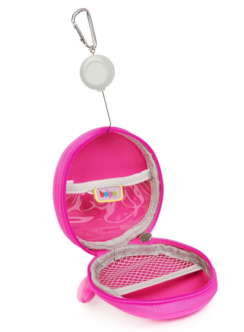 بوبي جراب سلسلة مفاتيح Tiny Trekker من بوبي - بينجوين - وردي Bb116G - Image 4