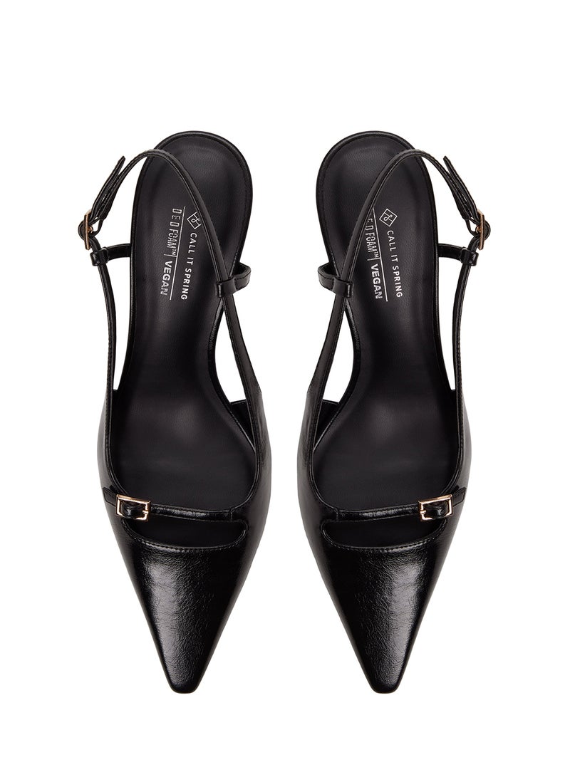 كول ات سبرنج صنادل بكعب كاجوال بحزام خلفي - Image 5