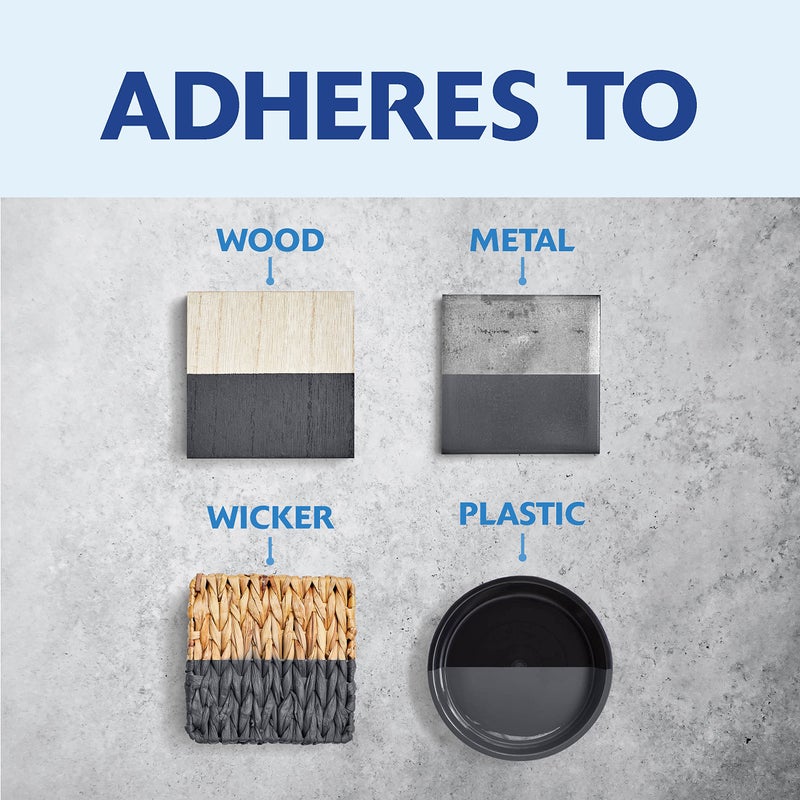 RUST-OLEUM رش الطلاء من راست-أوليوم 334031 لمسة الرسام 2X تغطية فائقة، 12 أونصة، رمادي داكن لامع - Image 5