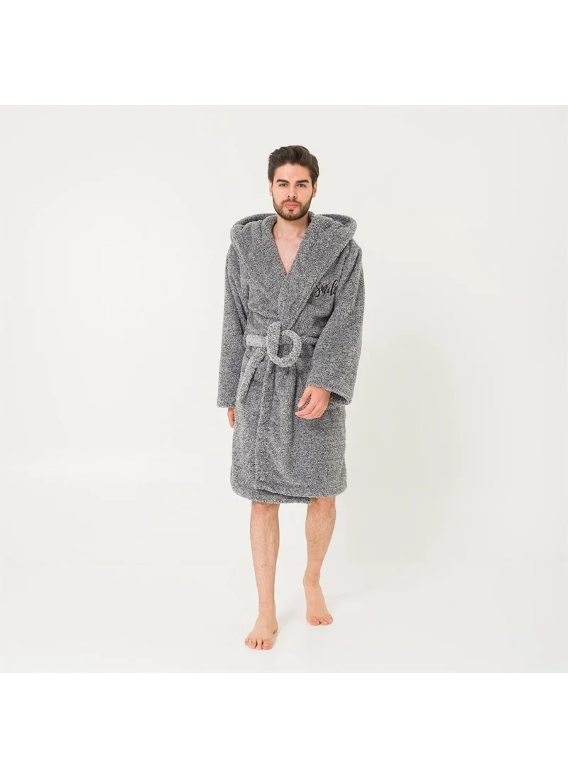 ميسبيغا Men's Long Welsoft Hooded Dressing Gown