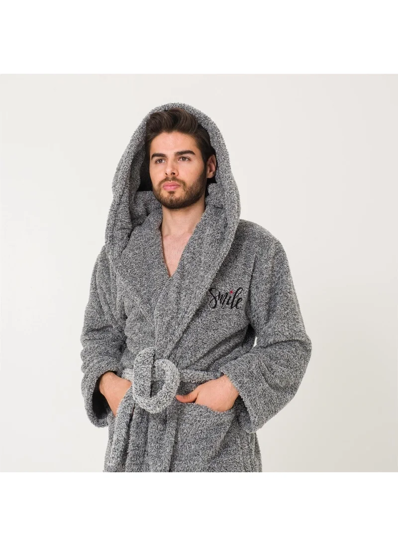 ميسبيغا Men's Long Welsoft Hooded Dressing Gown