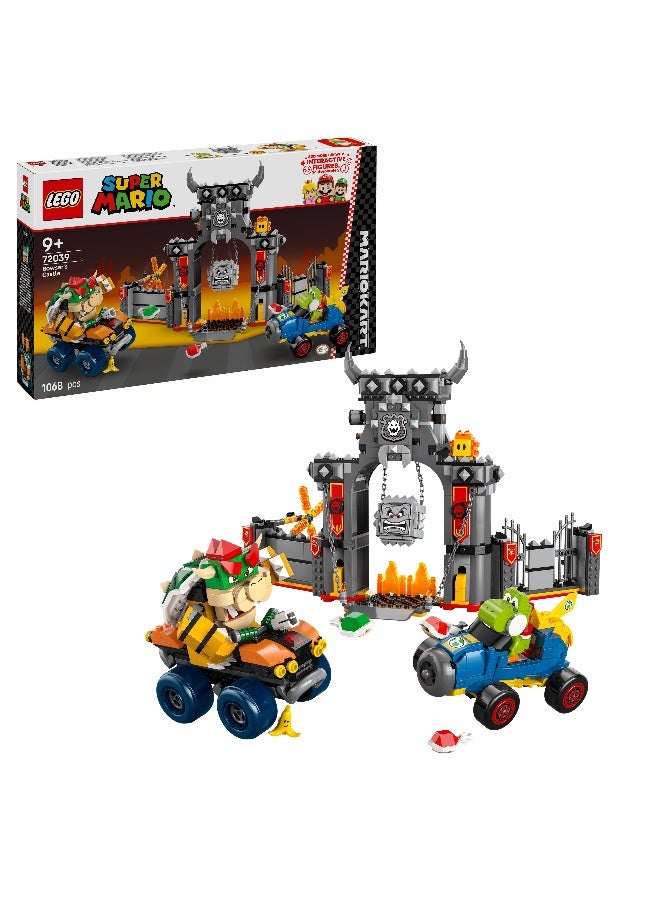 LEGO Super Mario: Mario Kart – Bowser’s Castle Toy 72039 (Age 9+, 1068 Pieces) - Image 1