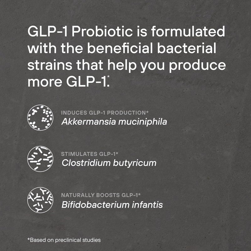 Pendulum Pendulum GLP1 Probiotic  500M AFU MultiStrain Probiotic  Prebiotic  Naturally Support GLP1 Production Sustain Energy and Fuel Your Active Lifestyle  for Men  Women 30 Capsules - Image 2
