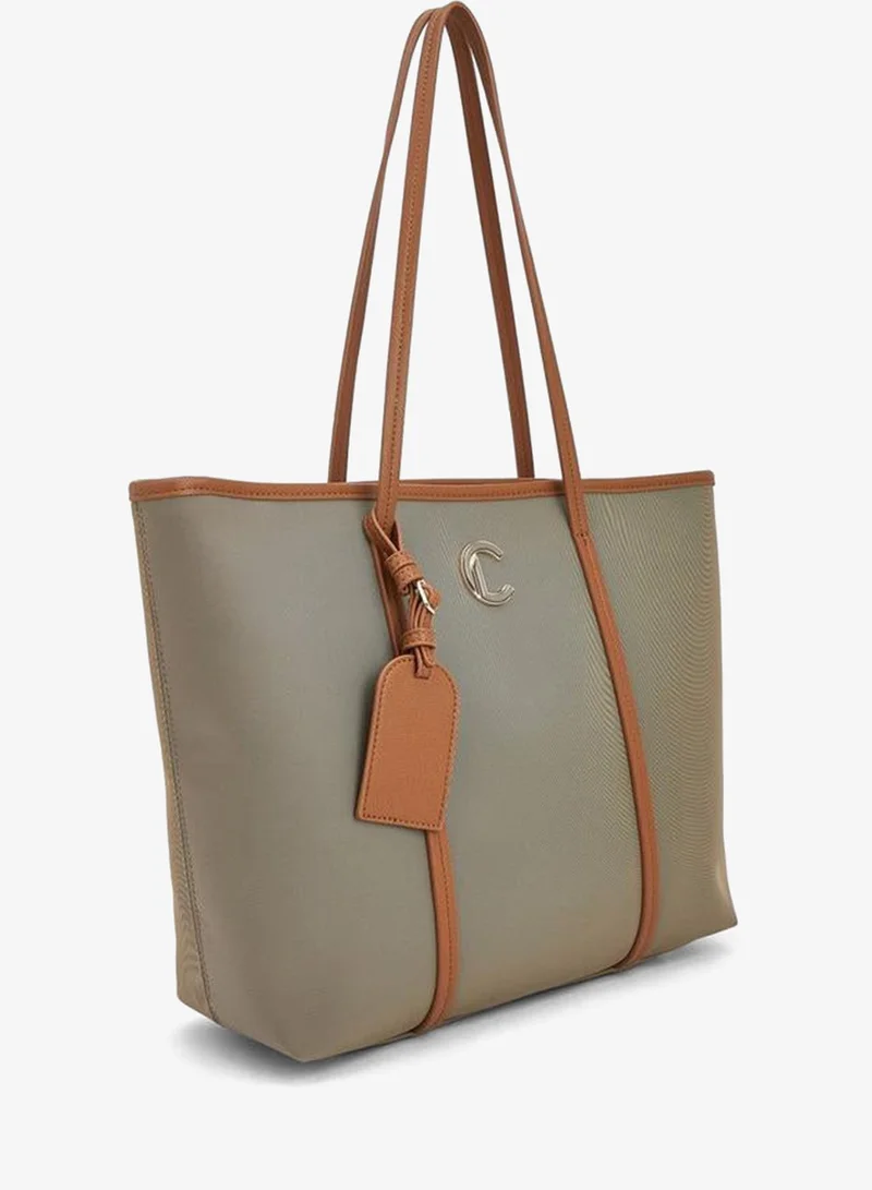 Le Confort Textured Tote Bag With Double Handle