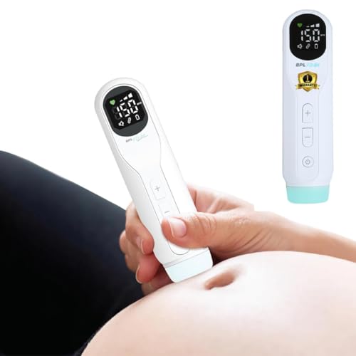 BPL Medical Technologies FD-04 Fetal Doppler|Pulse Wave Technology|Heartbeat Detection Machine for Home and Clinic Use - White - Image 1