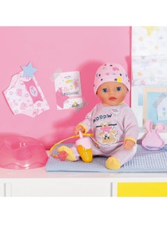 Baby Born دمية بيبي بورن ذات الملمس الناعم للبنات الصغيرة 36 سم  - Image 3