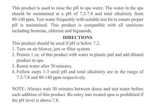 SpaChoice 1-Pound Premium pH Increaser for Hot Tub, 100% Sodium Carbonate, Made in USA - Image 3