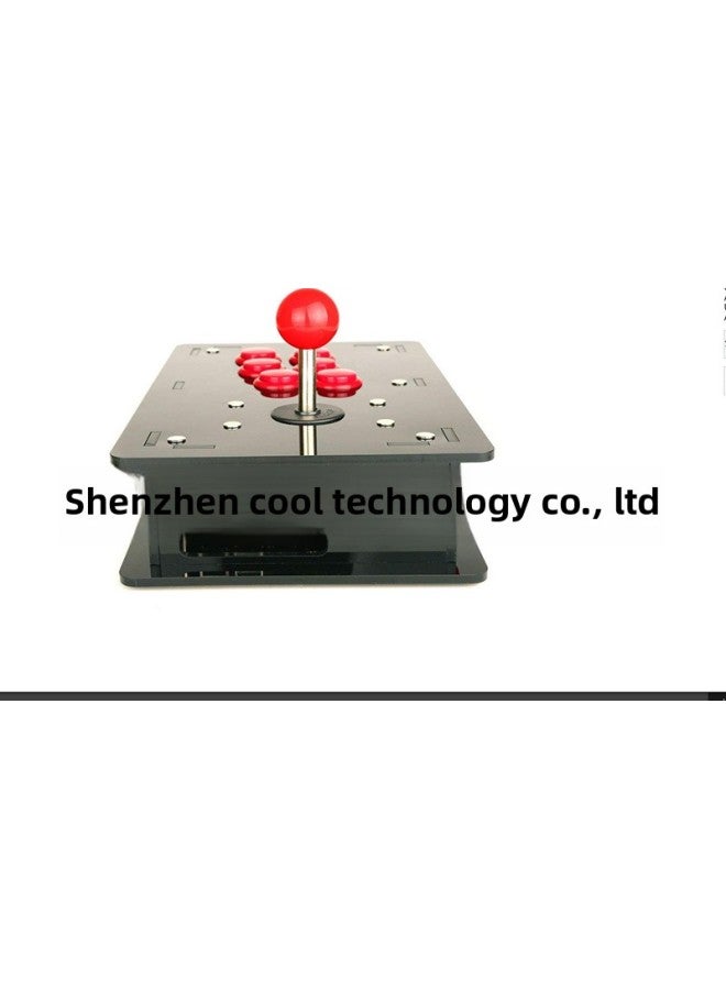 Suitable For Raspberry Pie Joystick Joystick Lever USB Wired Vibration Gamepad Drive-free Plug And Play-Product Color:W02 Raspberry Pie Professional Rocker  - Image 3