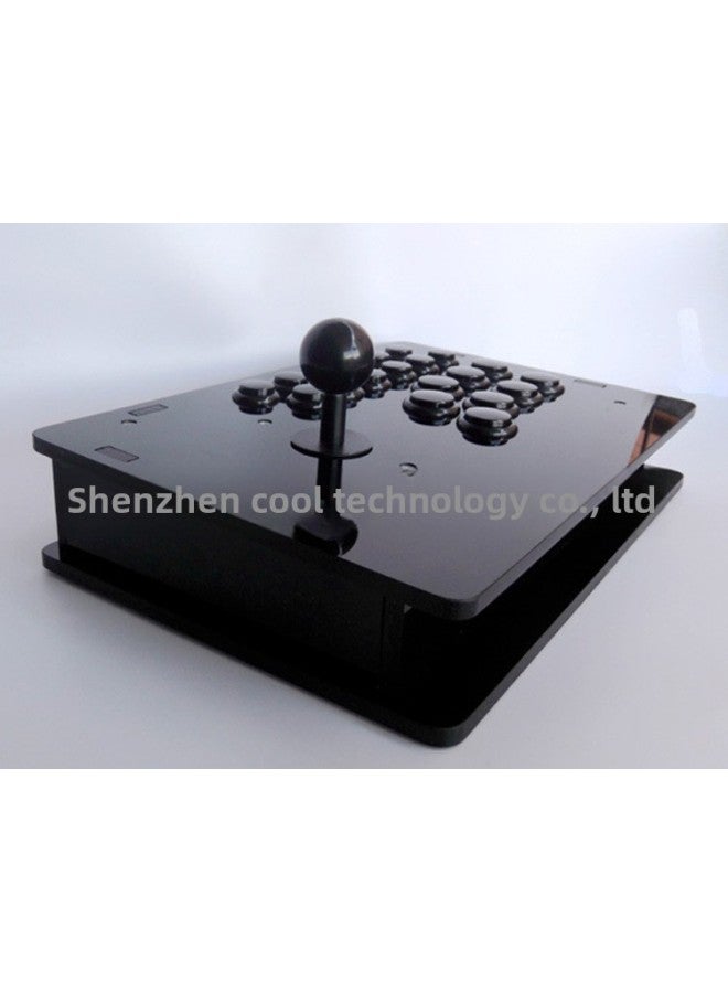 Suitable For Raspberry Pie Joystick Joystick Lever USB Wired Vibration Gamepad Drive-free Plug And Play-Product Color:W02 Raspberry Pie Professional Rocker  - Image 4