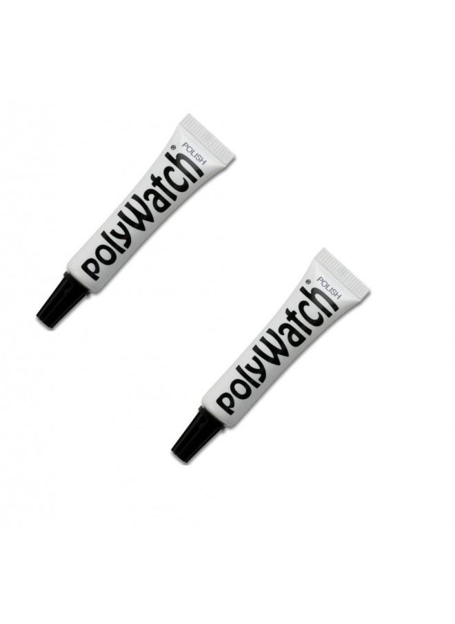 PolyWatch - PolyWatch Plastic Watch Crystal Scratch Remover Polish Tool SS013059000-2 Pack - Image 1