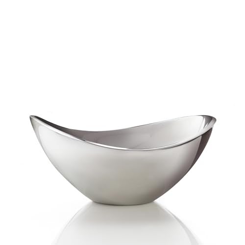 Nambe Nambé Butterfly Bowl, 9-Inch Serving Dish - Sculptural Metal Centerpiece with Wing-Inspired Curves, Versatile Bowl for Hot or Cold Dishes - Elegant & Modern Tabletop Display - Freezer & Oven Safe - Image 5