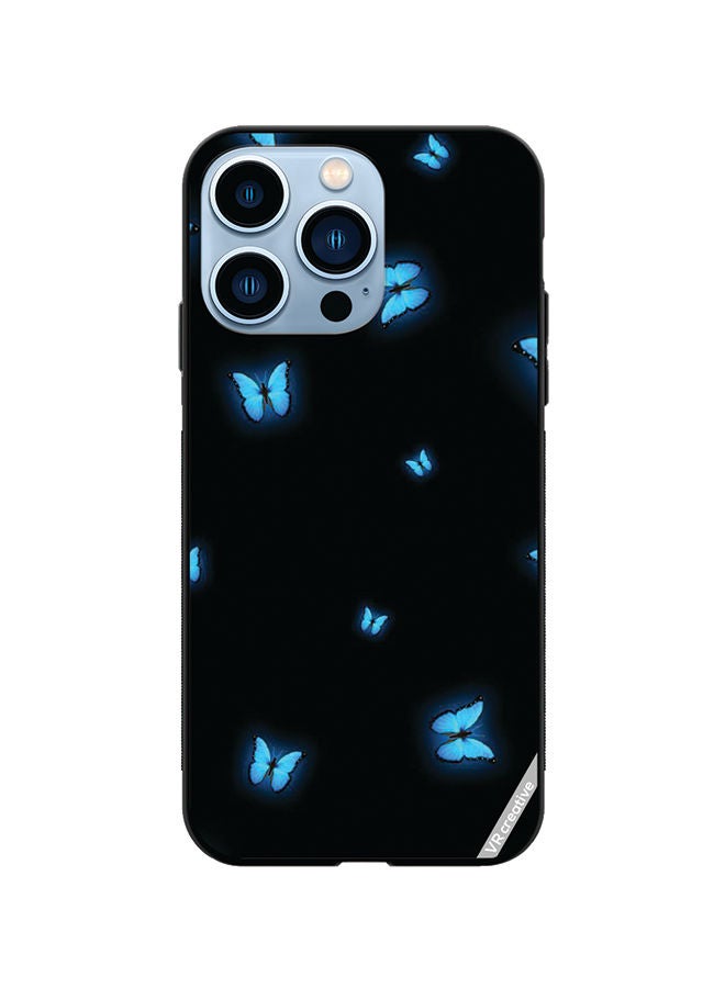 VR CREATIVE Protective Case Cover For Apple iPhone 13 Pro Butterfly Design Multicolour - Image 1