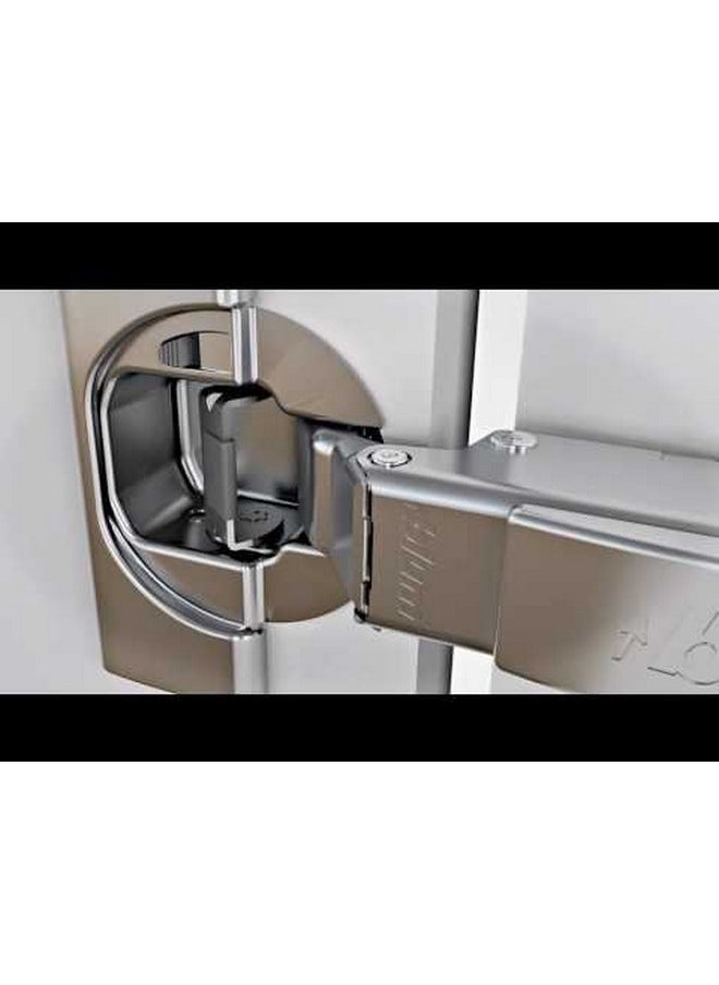 Blum Blum Clip top BLUMOTION Soft Close Hinges, 110 Degree, Self Closing, Frameless, with Mounting Plates and Hinge Cover Plates (Inset - 2 Pack (1 Pair))  - Image 3