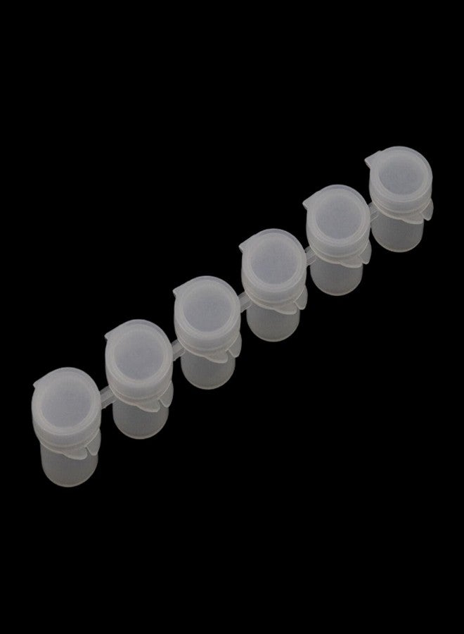 Dahszhi 120 Pieces Empty Paint Pot,20 Strips Mini Paint Container Strip Storage with Lid,5ml - Image 3