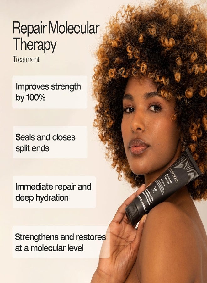 abril et nature - Professional Hair Serum Molecular Therapy - For Damaged, Chemically Treated, or Aging Hair - Repairs, Restructures, and Fills the Hair Fiber - Leave-In - 100 ml - Image 2