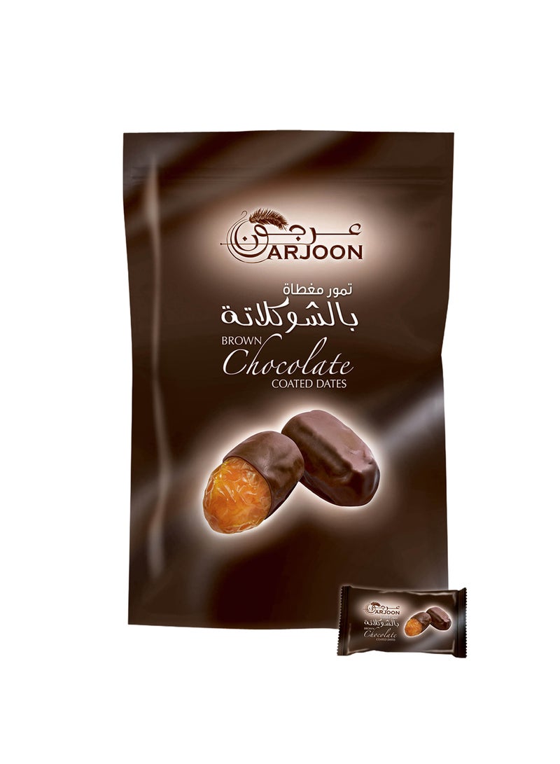 أرجون تمر مغطى بالشوكولاتة البنية - Image 1