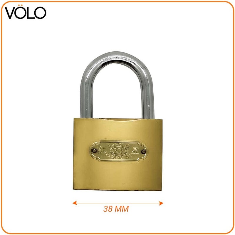 Volo Volo Iron AntiPick Hardened Premium Padlock 38mm  - Image 2