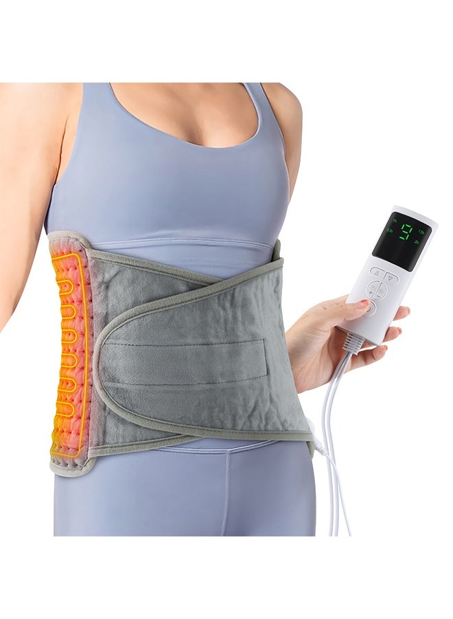 Generic Heating Pad, Electric Waist Heating Pad with LCD Controller,Soft Touch, Fast Heating & Machine Washable, Great for Back Belly Leg Body  - Image 4