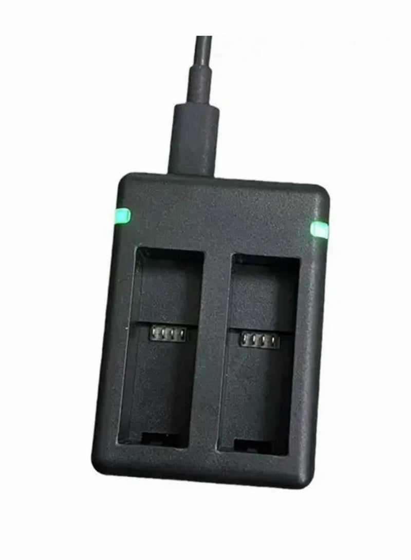 SKYYU For Insta360 Ace Pro Battery Charger Box with 2pcs 1800mAH battery Fast Charging Hub Charging Box For Insta360 Ace Action Camera Batteries Accessories  - Image 4