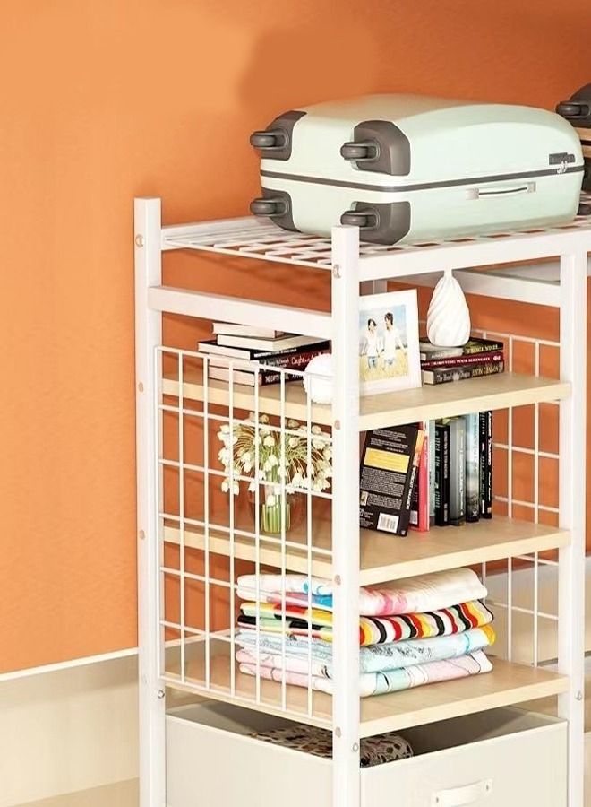 fashionhome Multifunction Moveable Multi Storage Clothes and Household Items Storage Rack Hanger 118 x 40 x 165 cm - Image 4