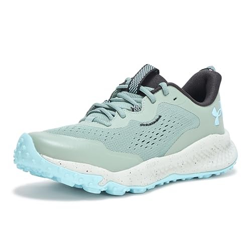 Under Armour Women's Charged Maven Trail, (348) Silica Green/Hydro Green/Stream, 5, US - Image 5