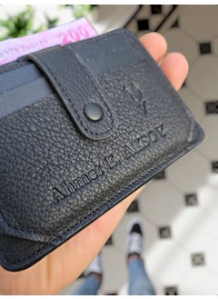 VISSO 653 Genuine Leather Men's and Women's Credit Card Holder Wallet with Personalized Paper Money Compartment and ID Card Compartment  - Image 3