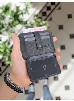 VISSO 653 Genuine Leather Men's and Women's Credit Card Holder Wallet with Personalized Paper Money Compartment and ID Card Compartment  - Image 5