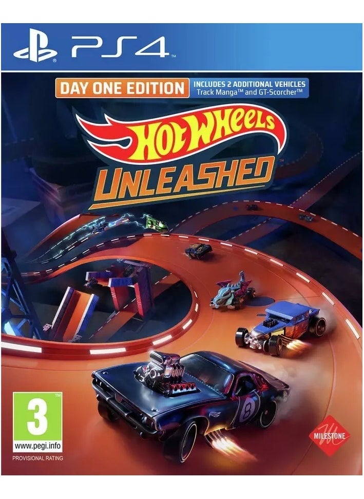 بلاي ستيشن Hot Wheels Unleashed-day one edition  - Image 1