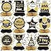 Pickmesh 12 Pcs Retirement Party Decorations Honeycomb Gold Glitter Retirement Table Centerpieces 3D Double Sided Hello Pension Table Decoration Topper for Men Women Party Favors Supplies - Image 2