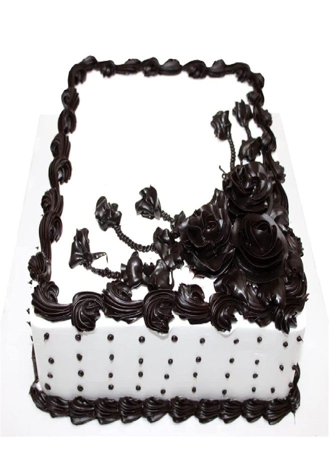 Choco Decor Aluminium Square Cake Mould (Aluminium, 6 x 6 x 2 INCH Square) - Image 2