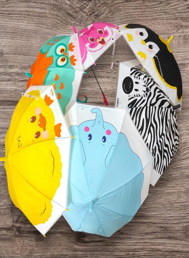 Prisma Collections Creative long handle 3D umbrella kid boy umbrell,a girl of cute cartoon kids umbrell,a animation, One Size - Image 3