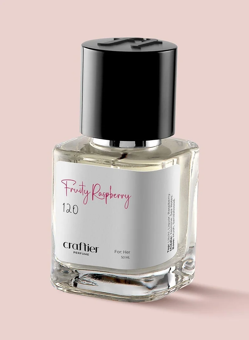 FRUITY RASPBERRY - Inspired of-212 VIP PARTY FEVER, Eau De Parfum for Women - 50ml, Long Lasting Fruity Fragrance Upto 16 Hrs, Travel Size Women's Perfume