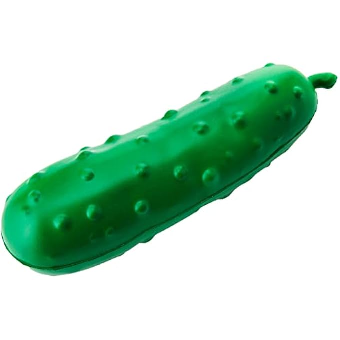 Gift Republic GR450120 Stress Pickle Squeeze Toy, Green - Image 3