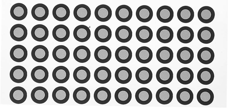 50pcs 3D Scanner Reflective Marking Points with High-reflectivity Film, Sturdy Positioning Target Dots for Accurate Optical Tracking in Industrial and Office Scanning Tasks - Image 1