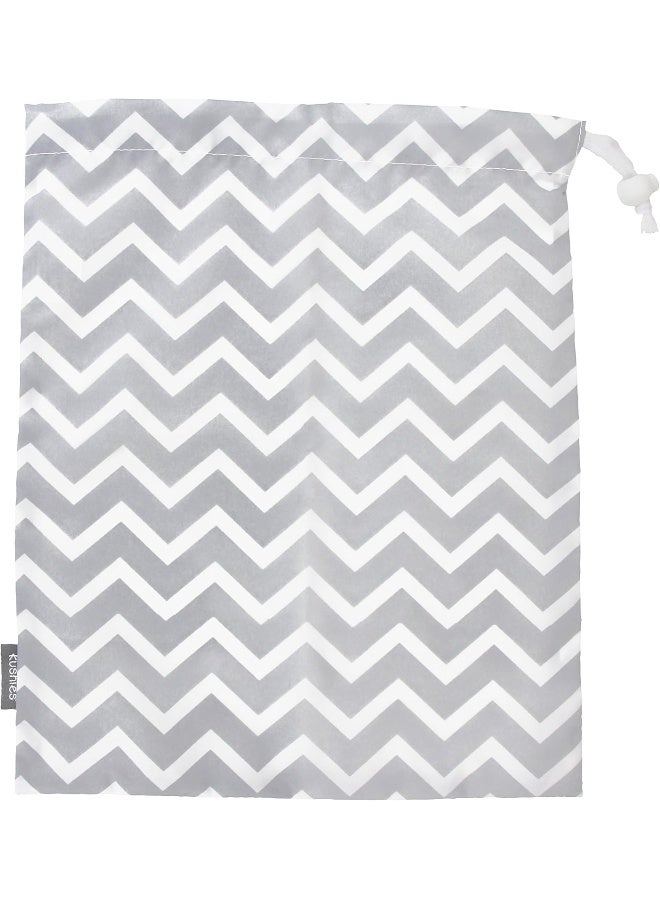 Kushies Baby 2 Piece On The Go Wet Bag, Large - Image 4