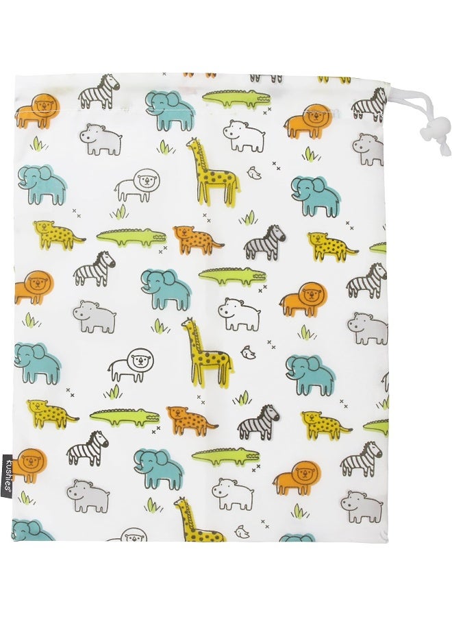 Kushies Baby 2 Piece On The Go Wet Bag, Large - Image 3