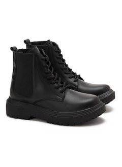 TGS Lace Up Chunky Boots  - Image 1