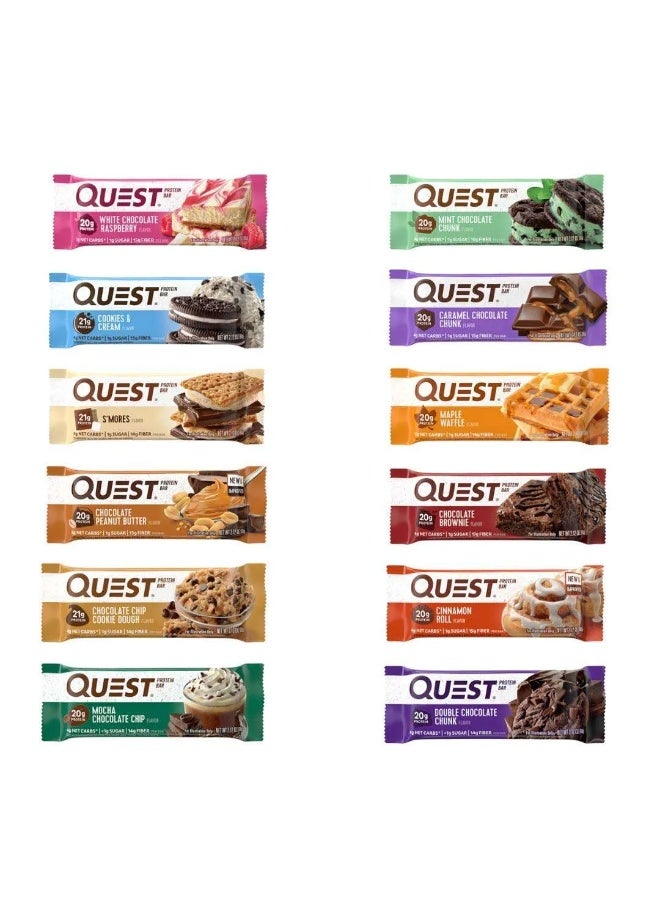 Quest Protein Bar Double Chocolate chunk Bar - Image 5