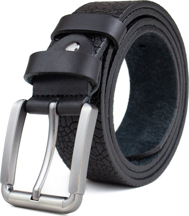 Gayış Gaış Special Boxed| Premium 100% Leather | Men's Denim-Fabric Trouser Belt | Italian Leather Belt  - Image 1