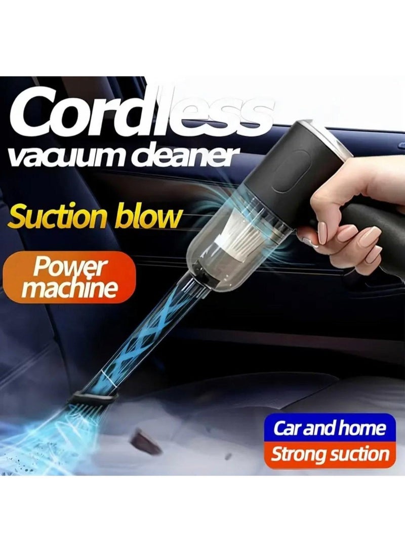 Upgraded Portable Cordless Handheld Vacuum Cleaner with Tornado Cyclone Suction Technology - Image 1